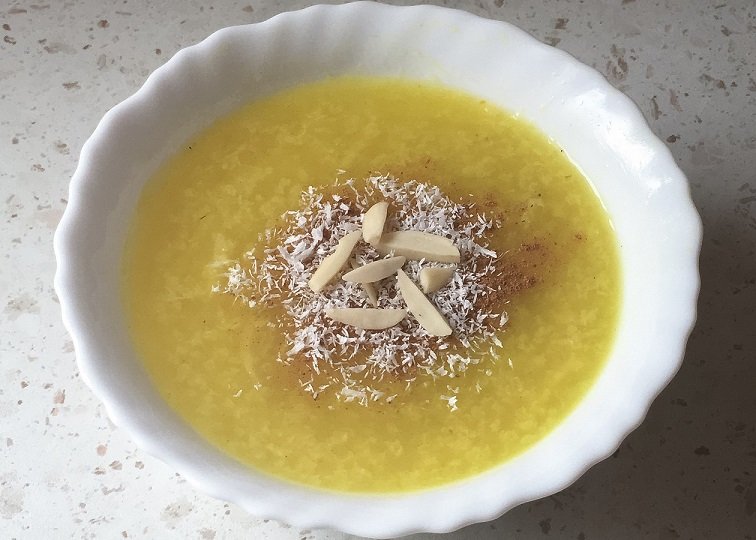 Persian Sholezard Saffron Rice Pudding